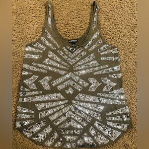 Women’s Express embellished tank